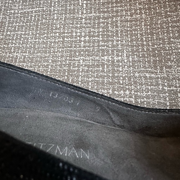 Stuart Weitzman Classic Flex pointy toe block heel size 9 - Picture 10 of 11